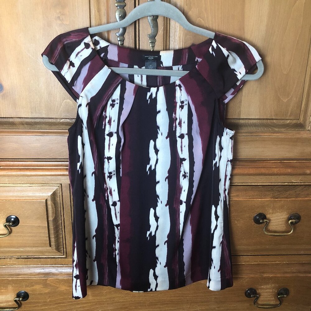 Ann Taylor Petite Silky Blouse